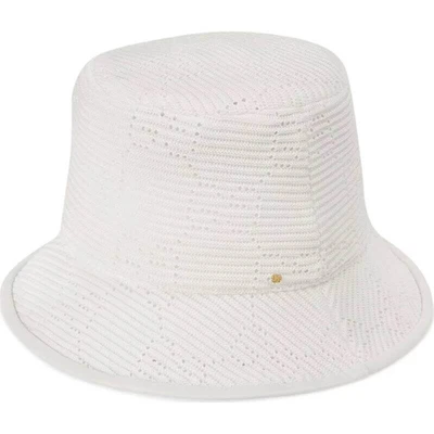 Шляпа Gucci GG Cable Knit Fedora, кремовый 620144