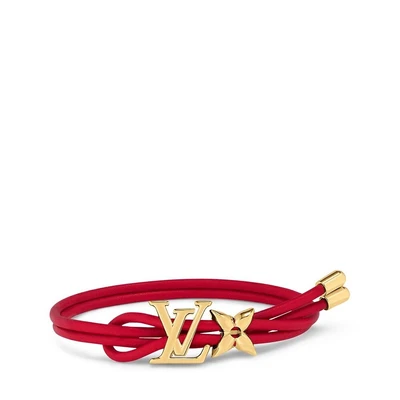 Браслет LV Bloom Louis Vuitton, красный 22193799