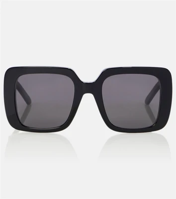 Квадратные солнцезащитные очки Wildior S3U Dior Eyewear, черный 2076002