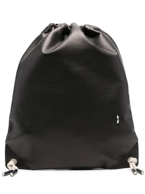 Кожаный рюкзак Рика Оуэнса Rick Owens, черный 20943922