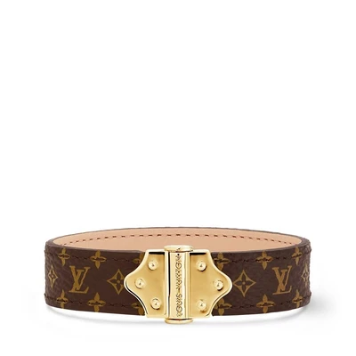 Браслет Nano Monogram Louis Vuitton, коричневый 22195049