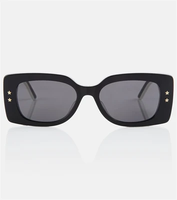 Солнцезащитные очки DiorPacific S1U в квадратной оправе Dior Eyewear, черный 2075889