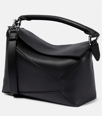 Кожаная сумка через плечо Puzzle Edge Loewe, черный 2090471