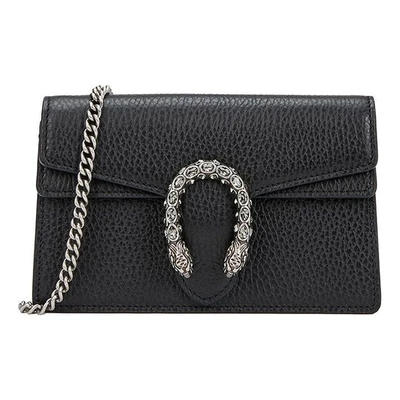 Мини-сумка Gucci Dionysus через плечо, черная 21162163
