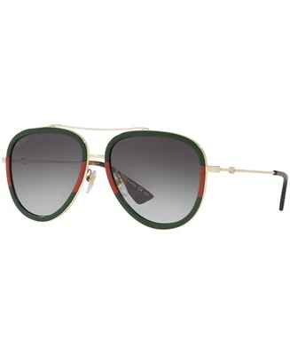 Солнцезащитные очки-пилоты с градиентом, GG0062S Gucci 2486163