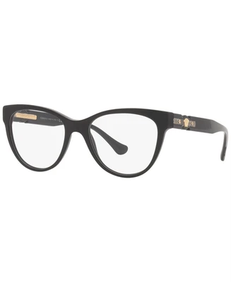 VE3304 Женские прямоугольные очки Versace, черный 2415669