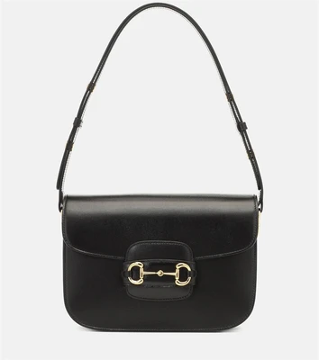 Сумка Gucci Horsebit 1955 через плечо, черный 2082827