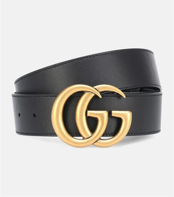 Ремень с логотипом GG Gucci, черный 2082270