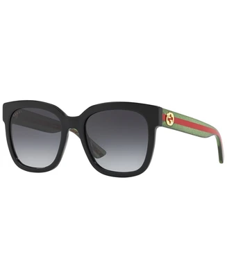 Женские солнцезащитные очки, GG0034SN Gucci, черный 2413825