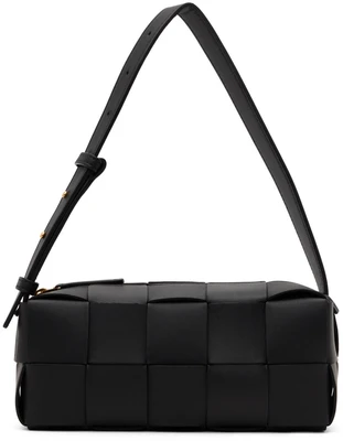 Черная сумка-кассета Brick Bottega Veneta 1065026