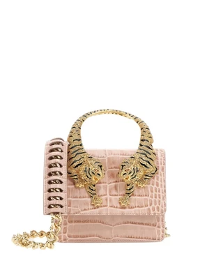 Мини-сумка с изображением тигра Roberto Cavalli, розовый 23750611