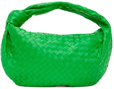 Зеленая маленькая сумка Jodie Bottega Veneta 1065220