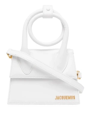 Сумка-тоут Le Chiquito Noeud JACQUEMUS, белый 25652853