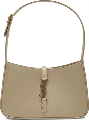 Сумка Saint Laurent Le 5 À 7 Hobo Bag Ivoire Naturel, белый 1127594