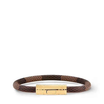 Браслет Keep It Louis Vuitton, коричневый 22194959