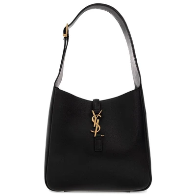 Сумка через плечо Saint Laurent Le 5 A 7 Supple Hobo Bag, черный 15110389