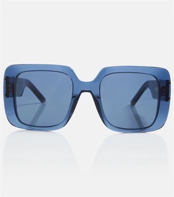 Квадратные солнцезащитные очки Wildior S3U Dior Eyewear, синий 2076003