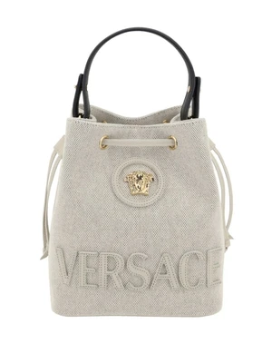 Сумка-ведро «Медуза» Versace, нейтральный цвет 20489847