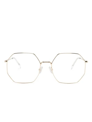 Isabel Marant Eyewear очки в геометричной оправе, золотистый 15673972