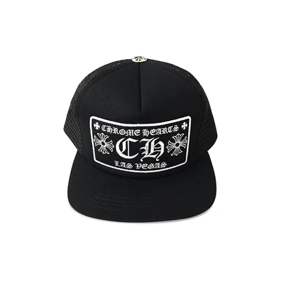 Кепка Chrome Hearts Las Vegas Trucker, черная 4768281