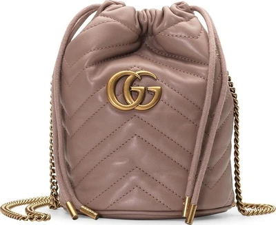 Мини-сумка Gucci GG Marmont 2.0 "Фарфоровая Роза" 667106