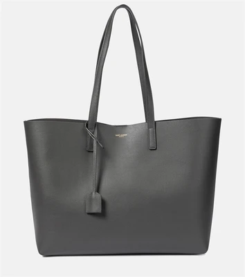 Сумка с короткими ручками Shopping E/W Saint Laurent, серый 2109510