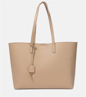 Сумка с короткими ручками Shopping E/W Saint Laurent, бежевый 2109508