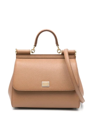 Сумка-тоут Sicily Dolce & Gabbana, коричневый 23774244