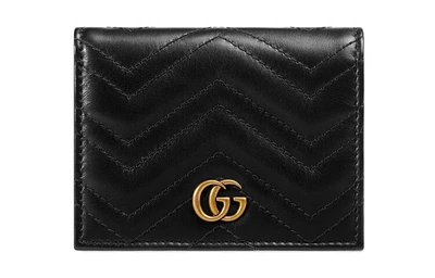 Женский кошелек Gucci с узором GG Marmont 4508386