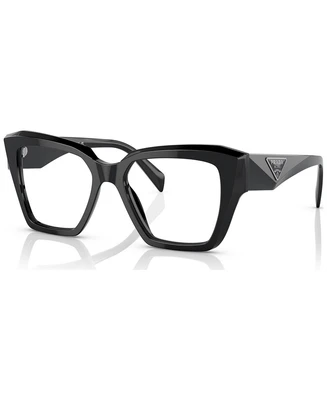Женские квадратные очки, PR 09ZV51-O PRADA, черный 2443777