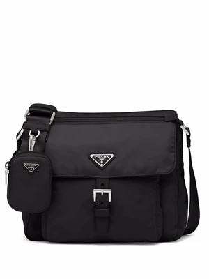 Сумка на плечо Re-Nylon с логотипом Prada, черный 25844969