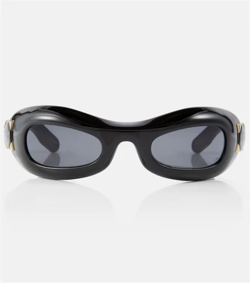 Солнцезащитные очки Lady 9522 R1I Dior Eyewear, черный 2075967