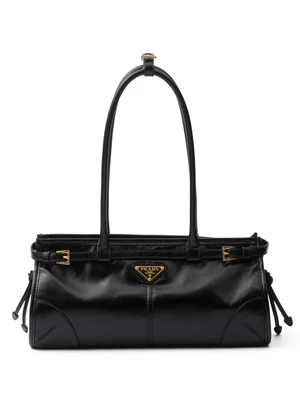 Сумка-тоут с логотипом Prada, черный 25868958