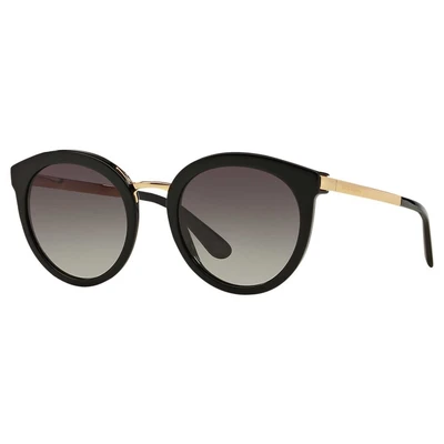 Dolce & Gabbana DG4268 Круглые солнцезащитные очки, черные 2527291