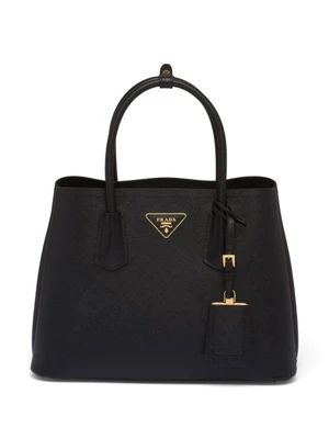 Сумка-тоут Prada Galleria из сафьяновой кожи, черный 11640711