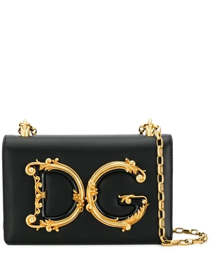 Сумка на плечо DG Girls DOLCE & GABBANA, черный 25839438
