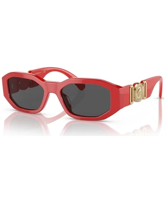 Солнцезащитные очки унисекс, VE4361 Biggie Versace, красный 2493413