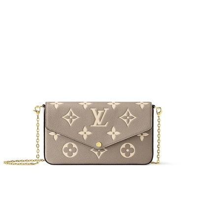 Фелиси Пошетт Louis Vuitton, серый 22190875