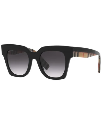 Женские солнцезащитные очки, BE4364 KITTY Burberry, черный 2413426