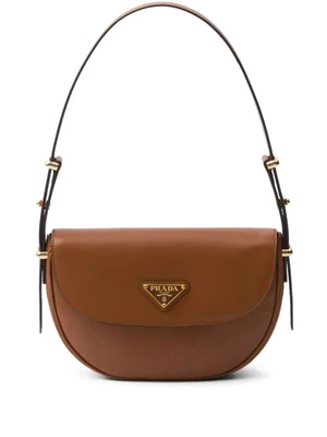 Маленькая сумка на плечо Prada, коричневый 25712286