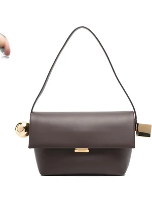 Сумка через плечо Le Rond Carre JACQUEMUS, коричневый 26622853
