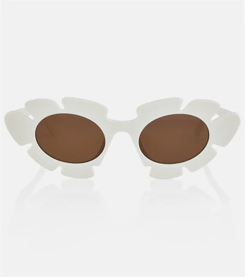 Солнцезащитные очки Paula's Ibiza в оправе «кошачий глаз» Loewe, белый 2090229
