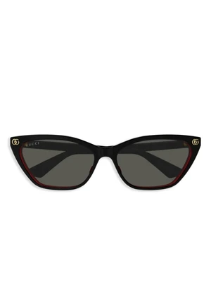 Солнцезащитные очки «кошачий глаз» Gucci Eyewear, черный 23793418