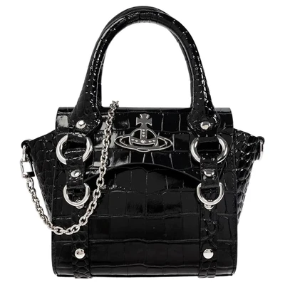 Vivienne Westwood Сумка-тоут с цепочкой и орнаментом 28032358