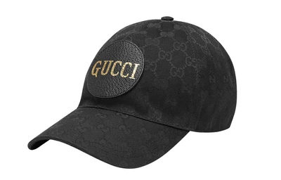 Кепка женская Gucci с узором, черный 13948751