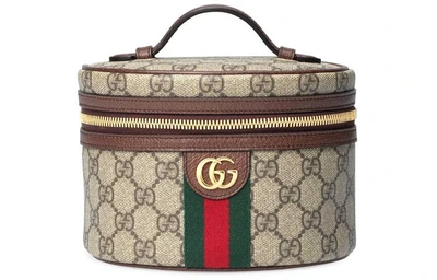 Косметичка Gucci Ophidia Бежевый/Эбеновое дерево 4513101