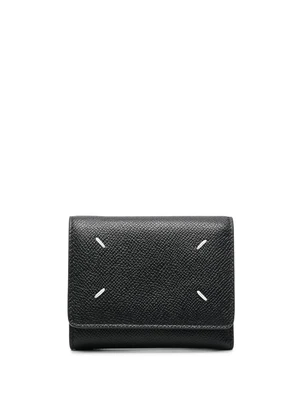 Кошелек с декоративной строчкой MAISON MARGIELA, черный 25847689