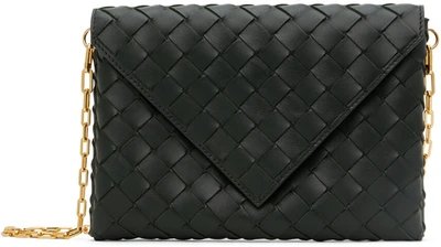 Зеленая сумка-оригами Bottega Veneta 7693334