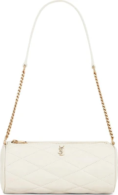 Сумка Saint Laurent Sade Tube Bag Crema Soft, кремовый 1124300