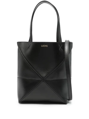 Сумка-тоут Puzzle Fold размера мини LOEWE, черный 26646628